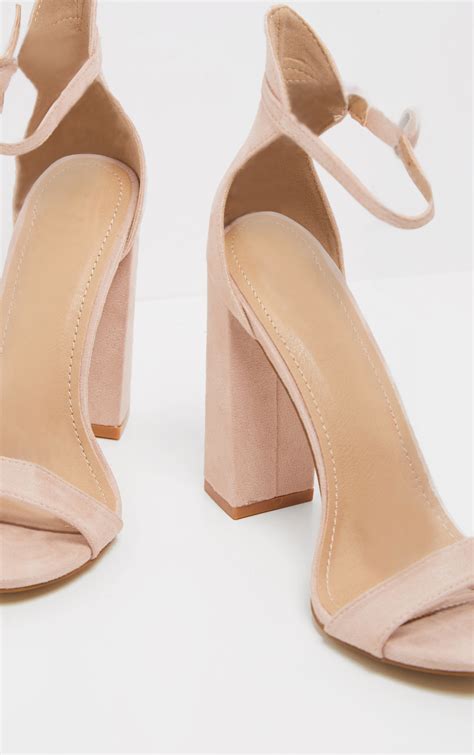 nude suede pump|Womens Suede Nude Heels